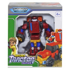 Трансформер "Робот-трактор" (красный)