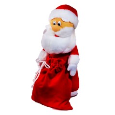Мягкая игрушка "Санта Клаус" в красном