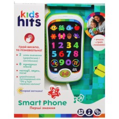 Телефон детский "Smart Phone" (укр и англ)