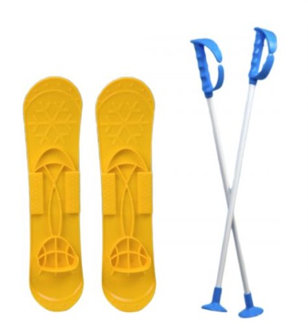 Дитячі лижі "SKI BIG FOOT" (жовті)