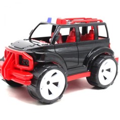 Машинка "Внедорожник", красно-черный
