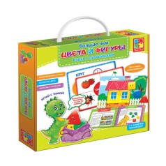 Игры с пуговицами "Цвета и фигуры" (укр)