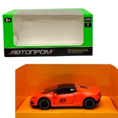 Машинка металева "АВТОПРОМ. LAMBO" (ПОМАРАНЧЕВА)