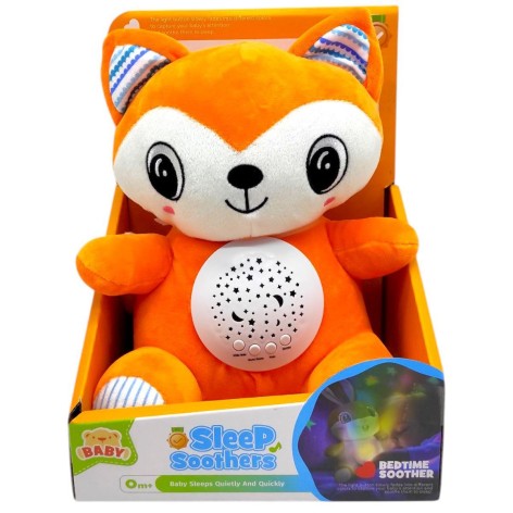 Ночник плюшевый "Лисичка", 22 см