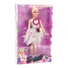 Музыкальная кукла с крыльями "Фея" (в белом платье)