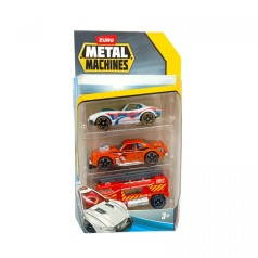 Машинки METAL MACHINES – CAR (3 шт), Микс видов