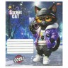 Тетрадь 12л клетка "Street Cat" (20 экземпляров, микс)
