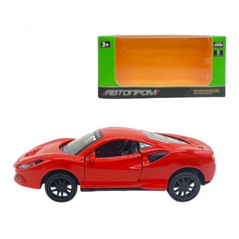 МАШИНА. АВТОПРОМ 1:39 FERRARI (КРАСНАЯ)