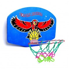 Баскетбольный щит с кольцом синий