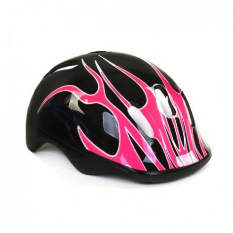 Шлем защитный, розовый