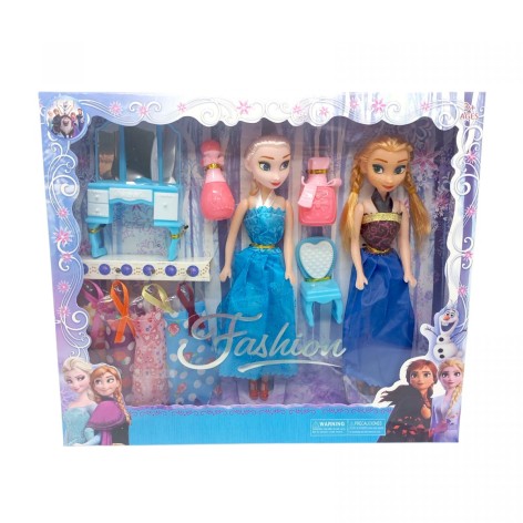 Набор кукол Холодное сердце (2 куклы), 26 см, аксессуары, одежда, в коробке