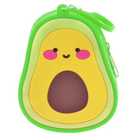 Гаманець силік. Авокадік 11см зелений