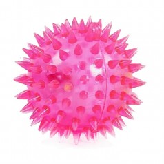 Мяч прыгун розовый