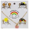 Набор украшений детский "Rainbow" (5 элем)