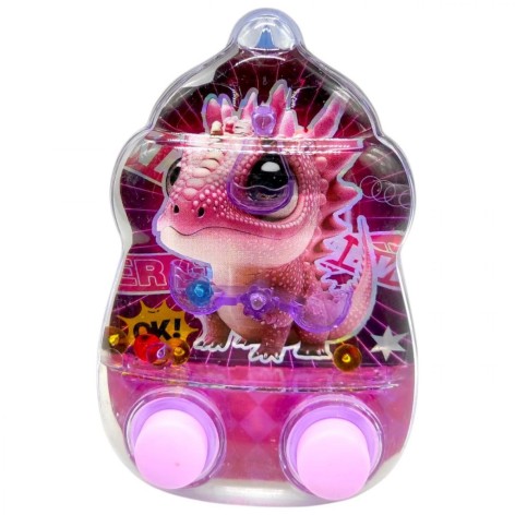 Водна гра з кільцями ДРАКОНЧИК (РОЖЕВА)