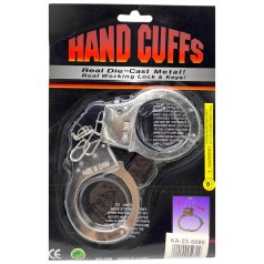 Металеві поліцейські дитячі Наручники 27 см