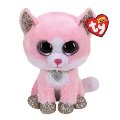 Детская игрушка мягкая "BEANIE BELLIES. Розовый котенок FIONA" 15 см