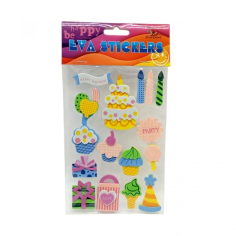 Наклейки из EVA 11.5х18см