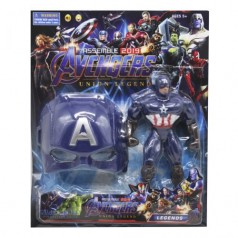 Игровой набор с маской "Мстители: Капитан Америка"