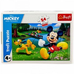 Пазли Міні "Мікі Маус Біля озера" (54 ел)