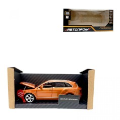 Машина мет. BENTLEY BENTAYGA, батарейки, свет, звук, откр.дверь