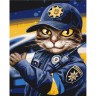 Картина за номерами "Поліцейський кіт ©Маріанна Пащук"???