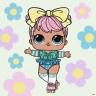 Картина за номерами "L.O.L. Surprise! Spring Bling Dawn" 40х40 см