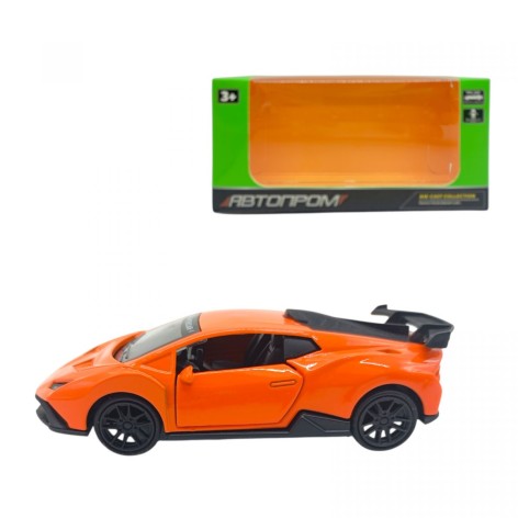 МАШИНА. АВТОПРОМ 1:39 LAMBORGHINI (Оранжевая)