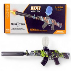 Автомат іграшковий, стріляє орбізами, глушник, дуло, акум. 7.4V, USB-кабель, окуляри, в коробці