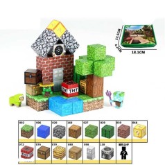 Конструктор магнітний "Майнкрафт/Minecraft" 50 дет