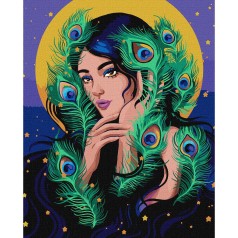 Картина за номерами "Загадочная девушка" ★★★