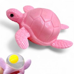 АНТИСТРЕС "ЧЕРЕПАШКА" 8 СМ (РОЖЕВА)