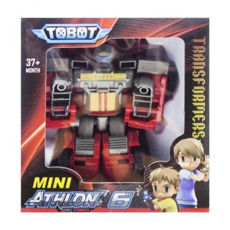 Іграшка-трансформер "TOBOT" червоно-сірий