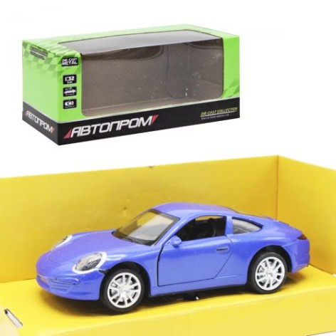 Машинка "Porsche 911" із серії "Автопром", синій