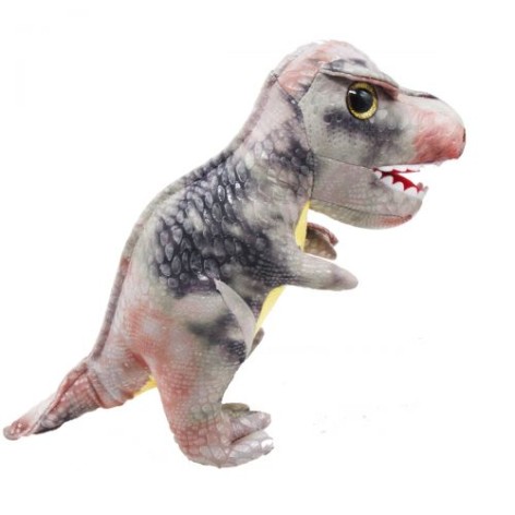 Іграшка м'який динозавр "Ті-рекс" (сірий)
