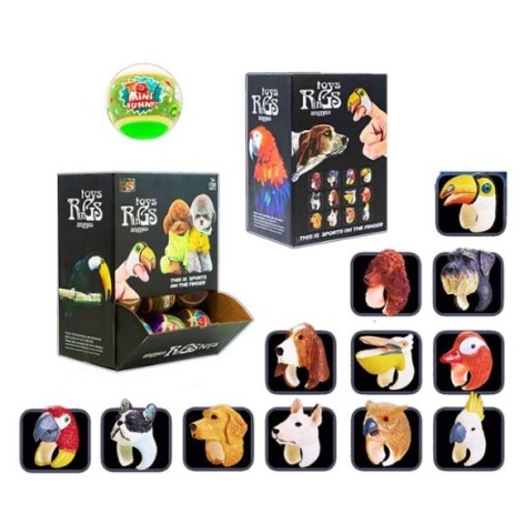 Фигурка-сюрприз (колечко) "Животные", микс видов