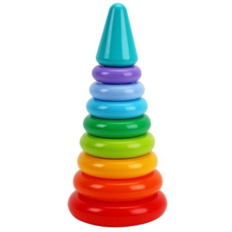 Игрушка «Пирамидка ТехноК» 31 см (9 элементов)