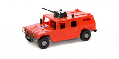 Машинка "Військовий позашляховик" (червона)