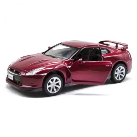 Машинка KINSMART "Nissan GT-R" (бордова)