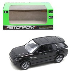 Машина "Автопром" Джип, черный