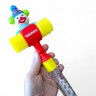 Пузыри мыльные "Bubble World" с молоточком (ЗЕЛЕНО-ГОЛУБОЙ)