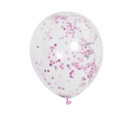 Шарики,12 дюймовые (30 см) Confftis Balloon 2,8г, 5шт. в пакете, 5 цветов микс