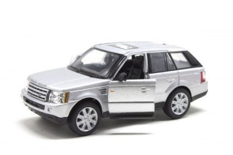 Машинка KINSMART "Range Rover Sport" (серебристая)