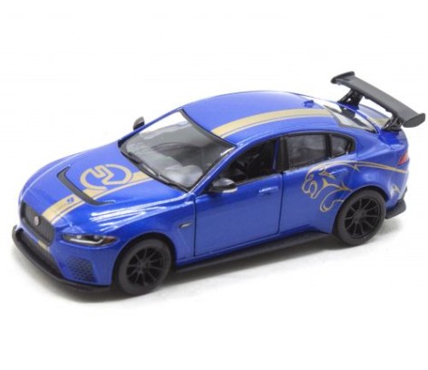 Машинка KINSMART JAGUAR XE SV, синий
