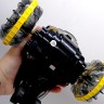 Машина на радиоуправлении 2 вида, амфибия, аккумулятор: 3.7 V, пульт: 2.4 GHz, браслет, подсветка, оборот, режим демонстрации, в коробке (ФИОЛЕТОВЫЙ)
