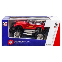 Машинка на радиоуправлении "JEEP Wrangler" (красная)