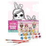 Картина за номерами "L.O.L. Surprise! Spring Bling Hops with Kittea" 40х40 см