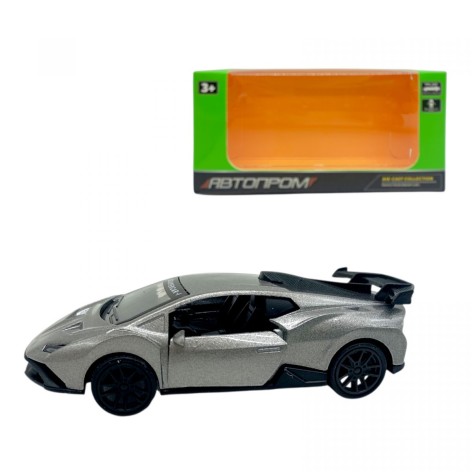 МАШИНА. АВТОПРОМ 1:39 LAMBORGHINI (СЕРАЯ)