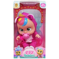 Пупс "Cry Babies" в малиновом