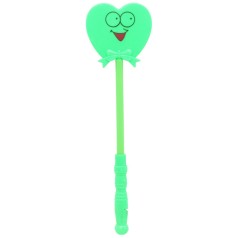 Палочка-светяшка "Сердечко", зеленая